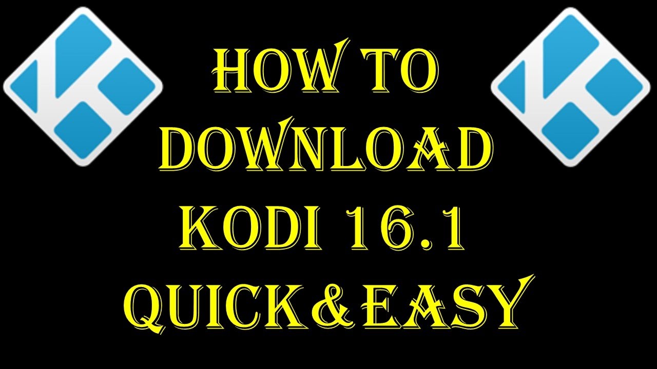 Download Kodi 16.1 Mac